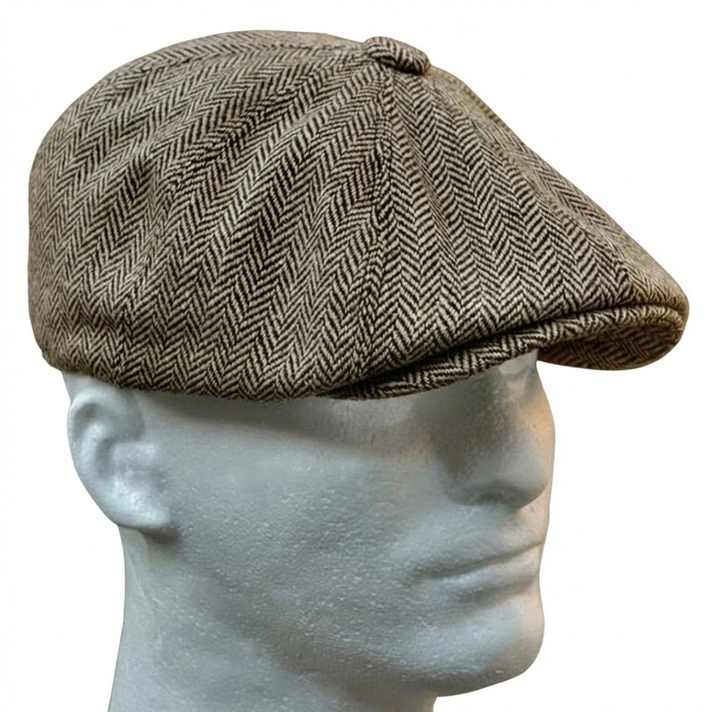 Béret Homme Tweed Vintage