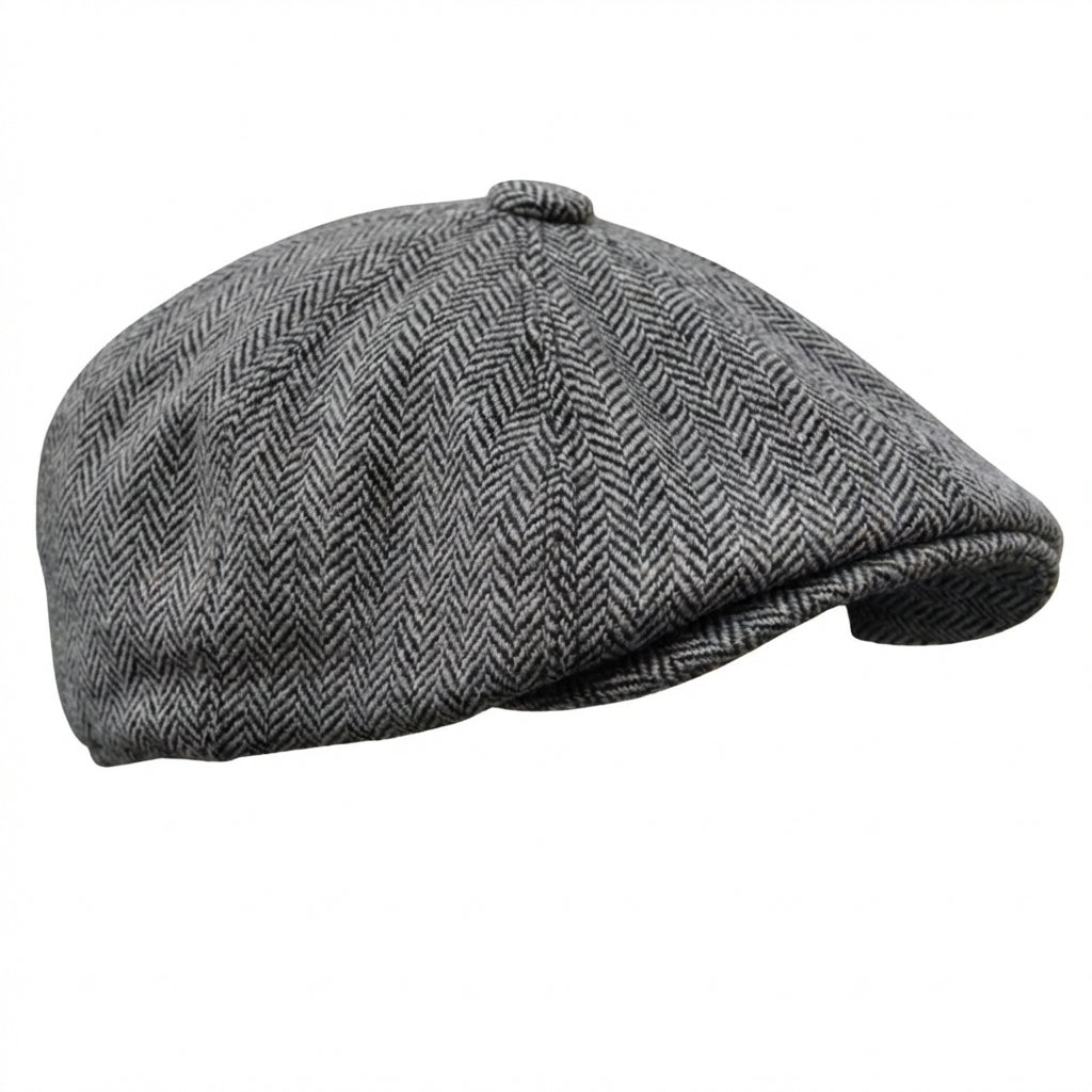 Béret Homme Tweed Vintage
