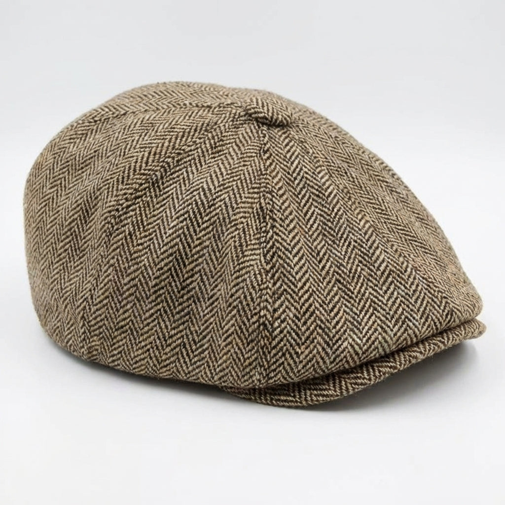 Béret Homme Tweed Vintage