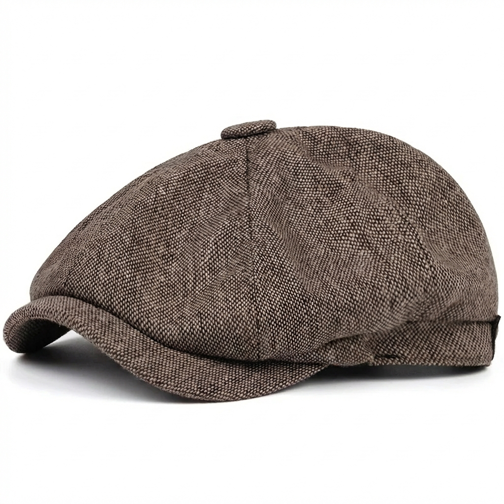 Casquette Gavroche Homme Tweed Chiné