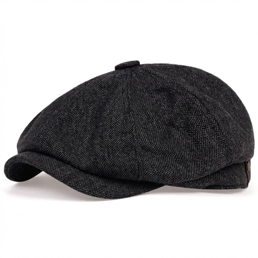 Casquette Gavroche Homme Tweed Chiné